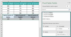 Bildergebnis für Multiply Two Calculated Field in PivotTable