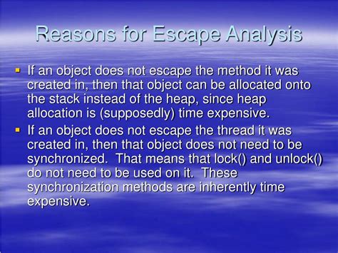 Java Escape Analysis に対する画像結果