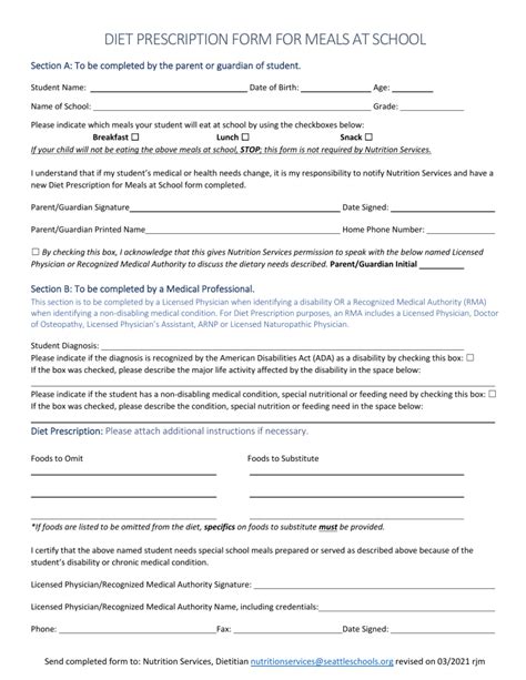 Image result for Alexandra View Diet Notification Form