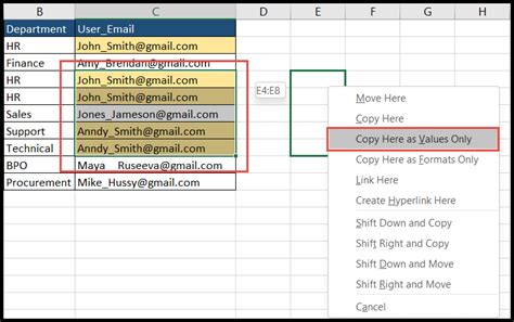 Résultat d’images pour Excel Paste without Formatting