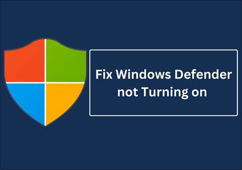 Toradh íomhá ar Windows Defender Not On