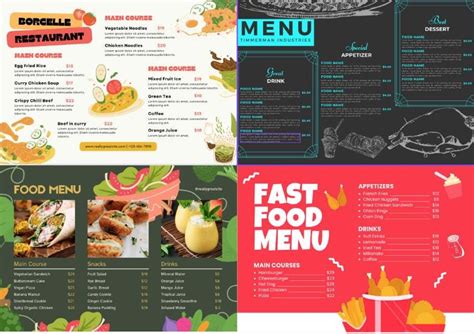 Image result for Template JSON of Restaurant Menu Card