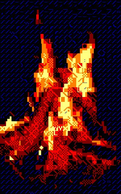 Afbeeldingsresultaten voor ASCII-Code Fire