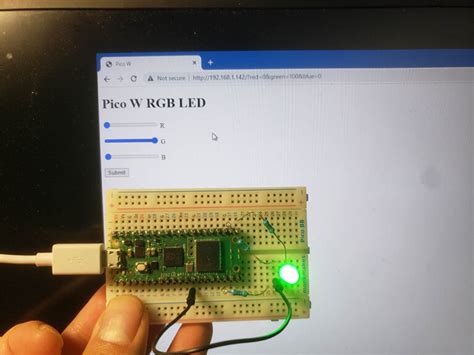 Image result for Raspberry Pi Pico W LED Pin