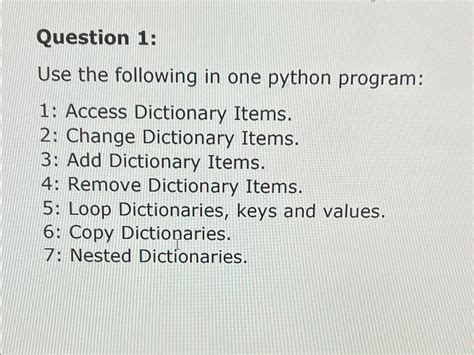 Image result for Access Items of Dictionary in Python