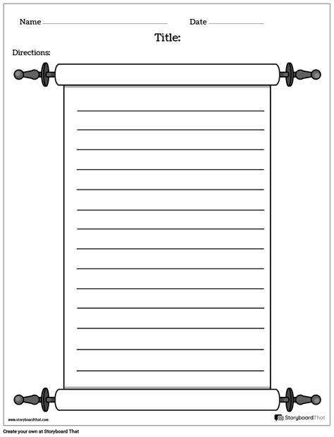 Scroll Writing Paper Printable に対する画像結果