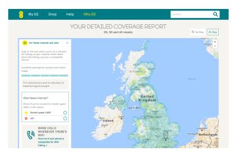 Image result for 5G Coverage Map Ee