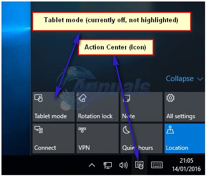 Image result for How to Use Tablet Mode Windows 1.0