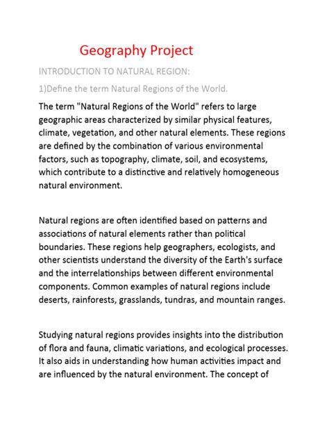 Geography Project に対する画像結果