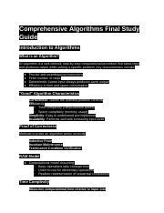 Image result for Advanced Algorithms Final