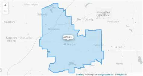Image result for Central Indiana Zip Code Map