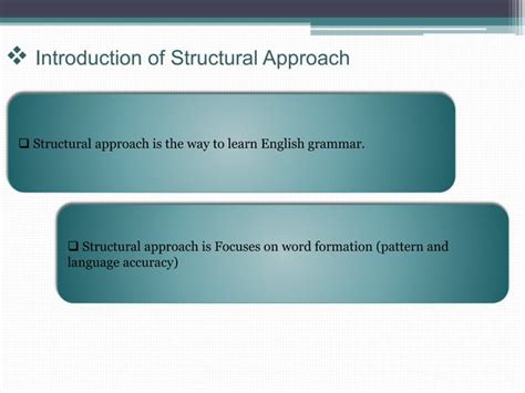 Image result for Example of Structural Approach