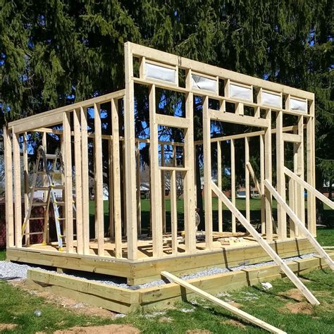 Image result for Building a Shed Home
