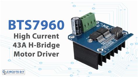 Image result for Bts7960 Motor Driver Setup
