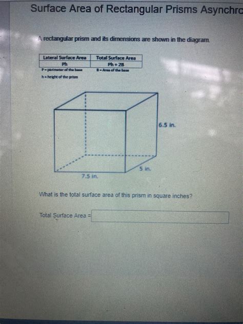 Image result for Base Length Width/Height Rectangular Prism