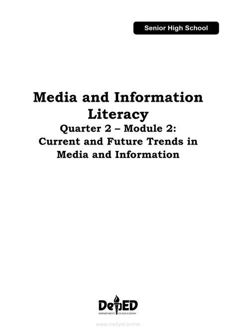 Toradh íomhá ar Trends Quarter 2 Module 3