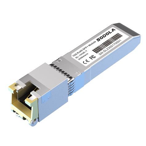 Image result for Copper SFP Module RJ45 Connector