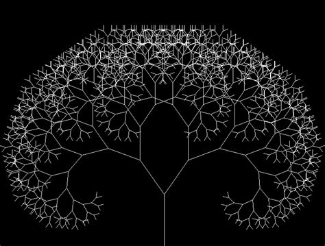Image result for Fractal Tree Algorithm