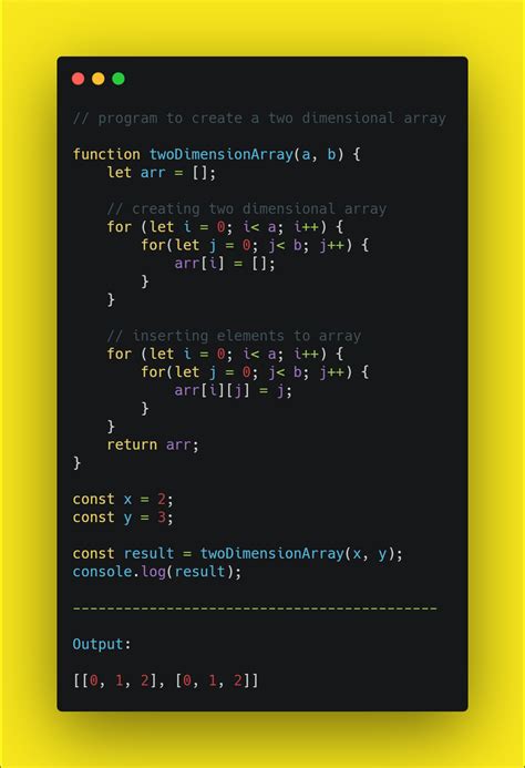2D Array Definitions JavaScript に対する画像結果