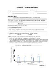 Image result for Lab Report Purpose Example