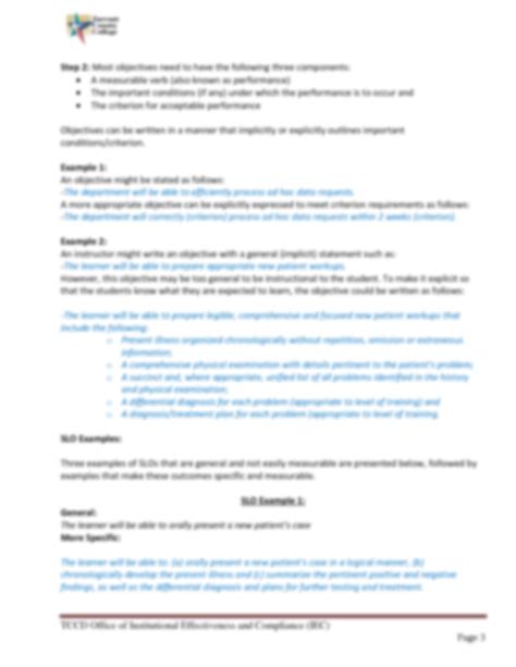 Image result for Measurable Outcomes Examples