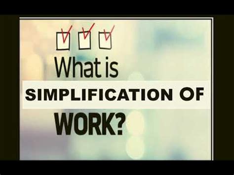 Standardization and Simplification of Work に対する画像結果