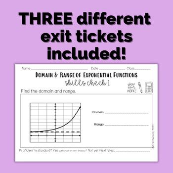 Image result for Domain and Range for Exponential Function Examples