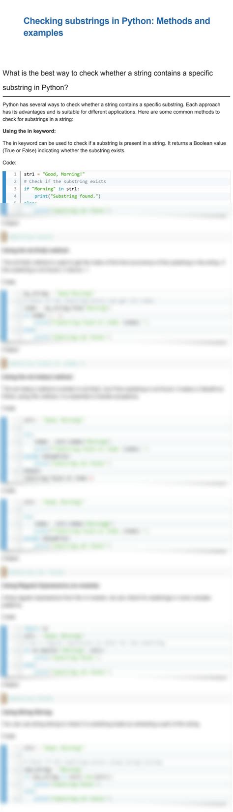 Afbeeldingsresultaten voor What Is Mean by Substring in Python