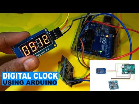 Image result for Digital Clock Using Arduino Uno