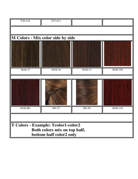 Afbeeldingsresultaten voor Basic Hair Color Chart Hex