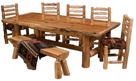 Log Dining Table に対する画像結果