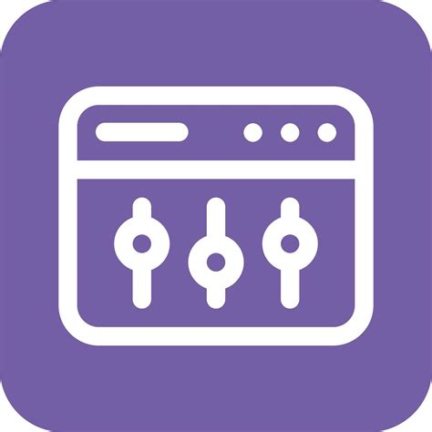Toradh íomhá ar Control Panel Vector Icon
