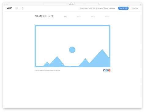 Image result for Empty Website Template HTML