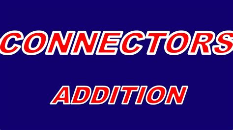 Connecteurs Introduction Enumeration Addition に対する画像結果