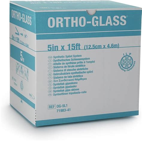 Image result for Ortho-Glass Splinting Chart