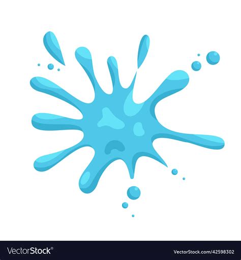 Toradh íomhá ar Water Spalsh Cartoon