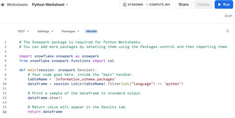 Image result for Snowflake Stored Procedure Python