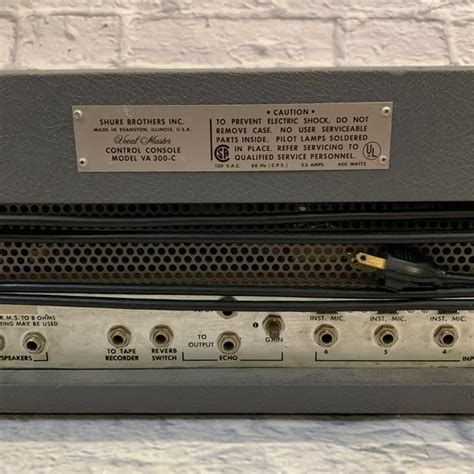 Image result for Shure 300C