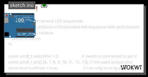 Arduino LED Sequence with Push Button に対する画像結果