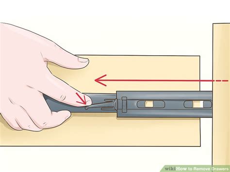 Image result for How to Get Drawer Off Uderneath Runner