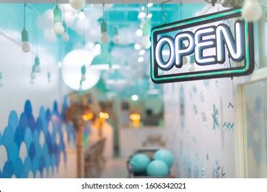 Image result for Blue Neon Open Sign