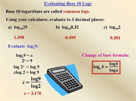 Image result for Calculating Logs