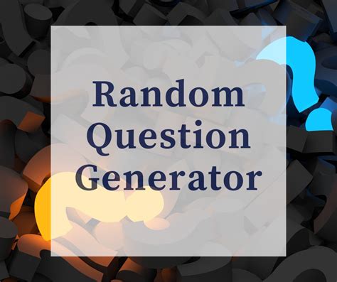 Random Question Generator に対する画像結果