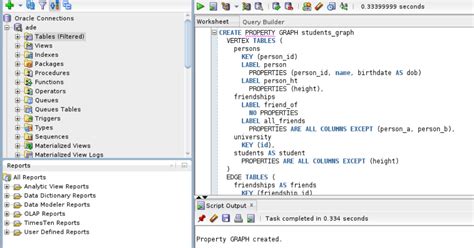 SQL Keys Graph に対する画像結果