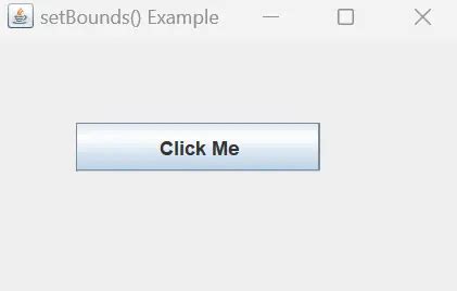 Image result for Java Swing Set Bounds