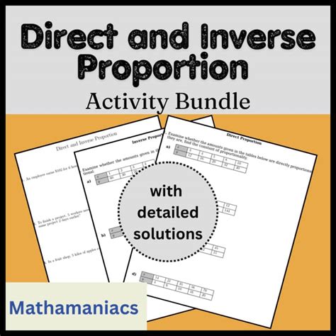 Image result for Direct and Inverse Proportion Problems