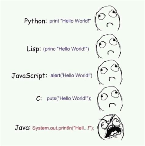 Image result for My Friendship with Python Is My Homie Is Java