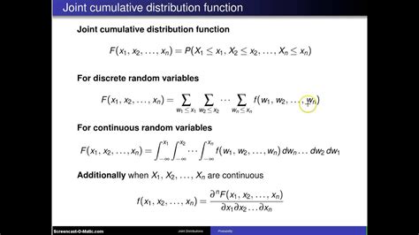 Image result for Joint Distribution CDF