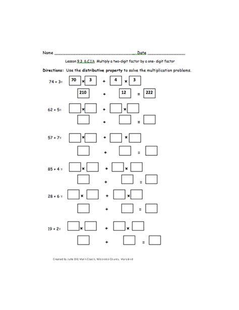 Image result for Distributive Property Practice