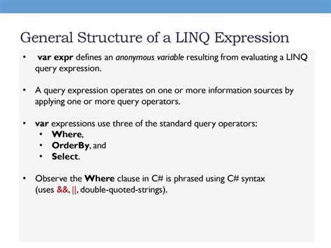 Afbeeldingsresultaten voor LINQ .Net